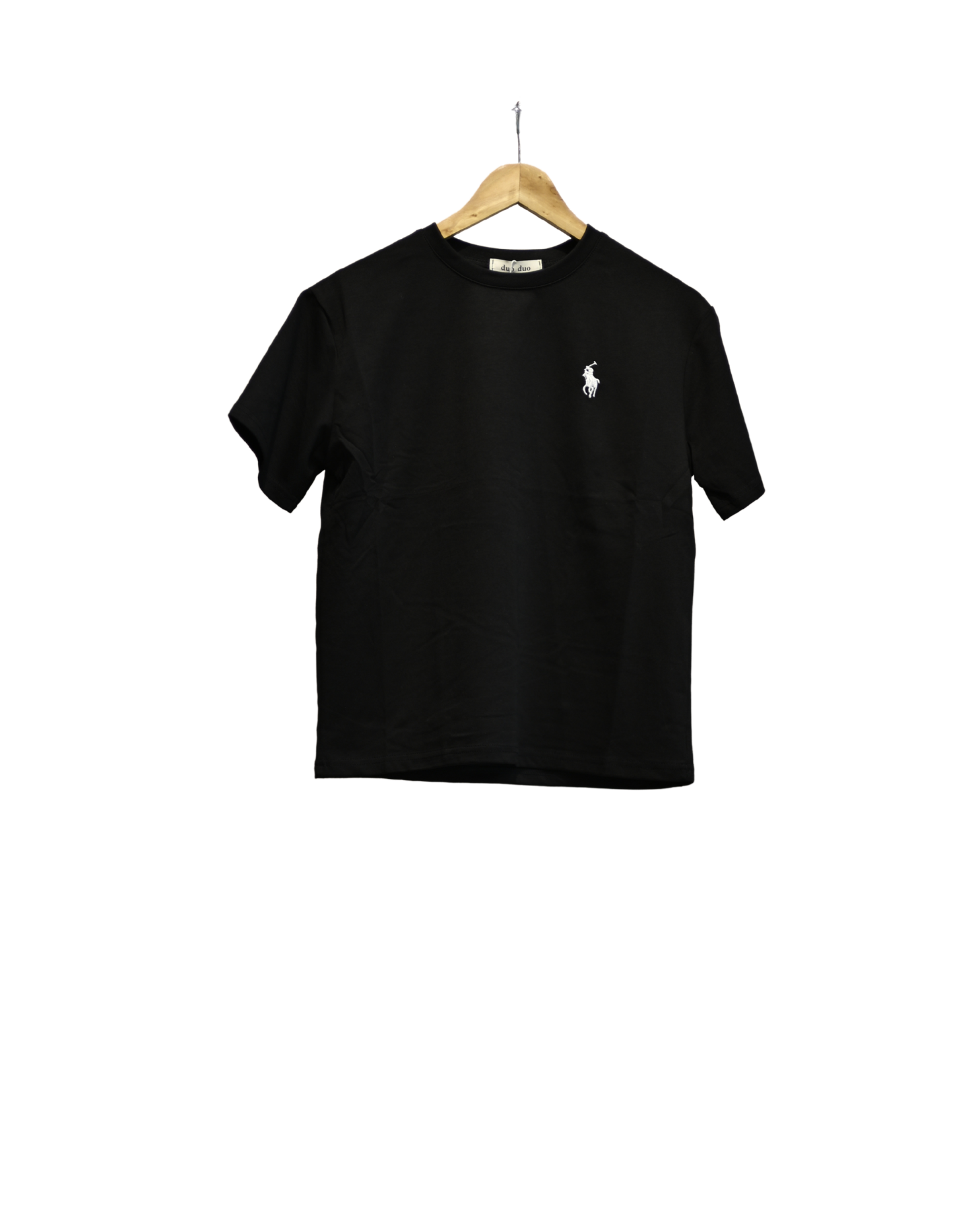 Noir Essentials Tee & Wide-Leg Jogger Set
