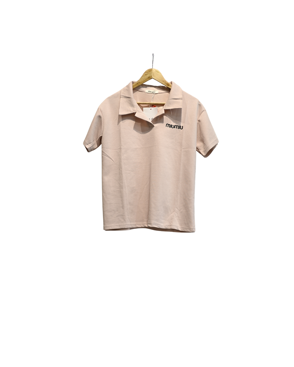 Sandstone Polo & Wide-Leg Sweatpants Set