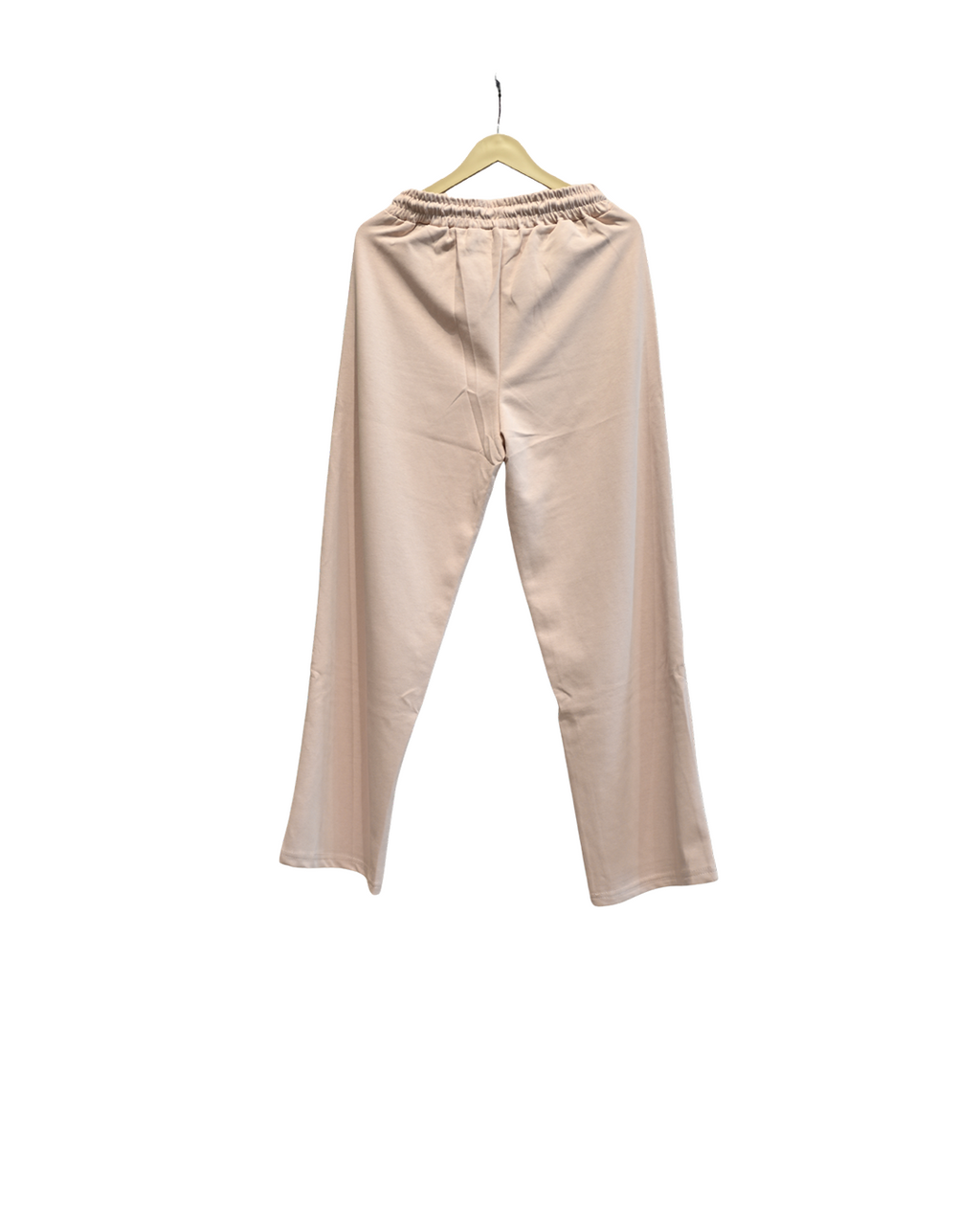 Sandstone Polo & Wide-Leg Sweatpants Set