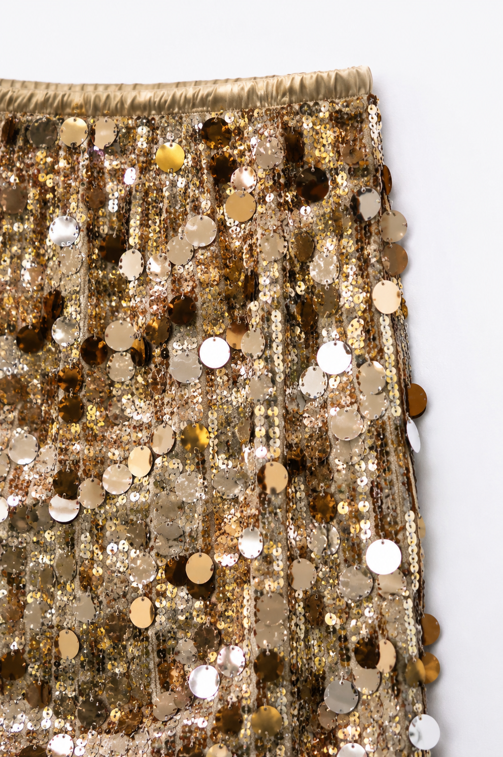 Golden Hour Sequin Mini Skirt