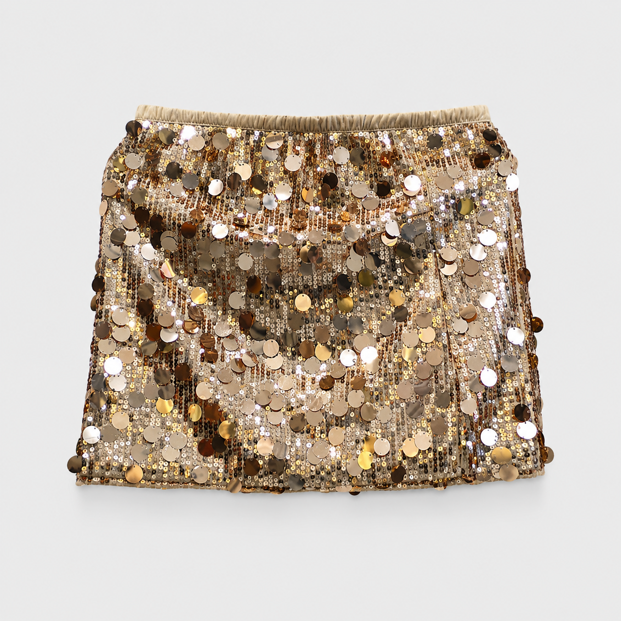 Golden Hour Sequin Mini Skirt