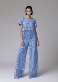 Periwinkle Daisy Lace Co-ord Set