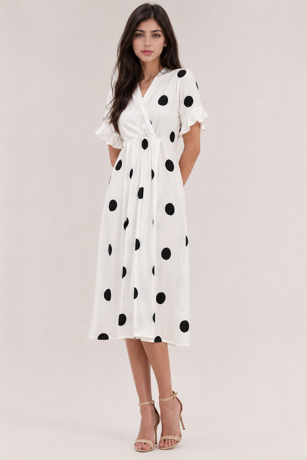 white block noir dots