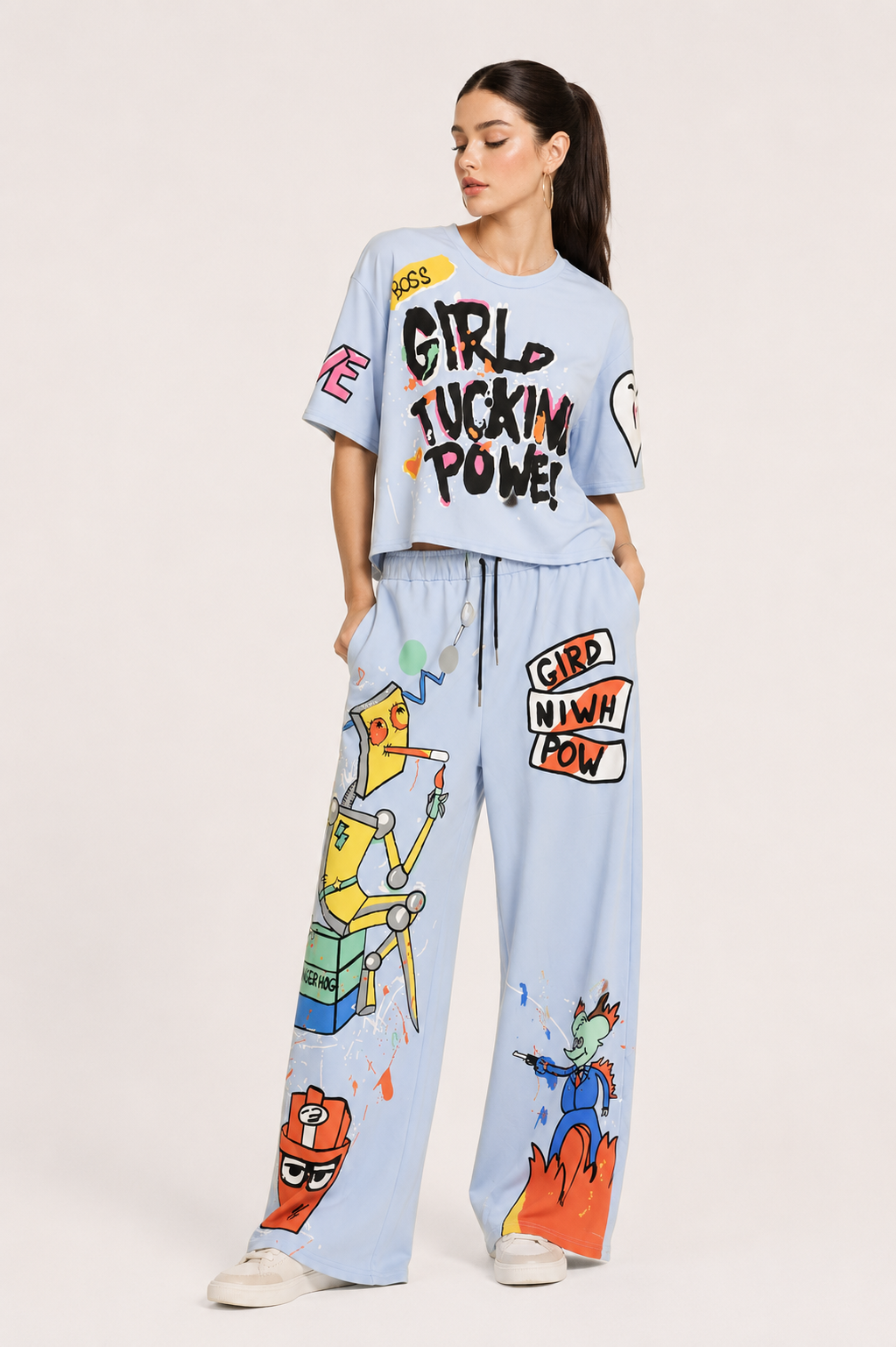 Girl Power Graffiti Co-ord Set