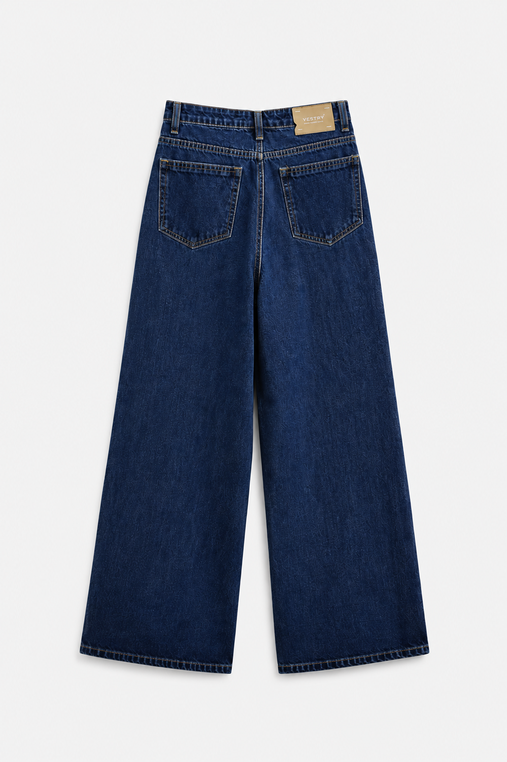 Wide Leg High-Rise Jeans