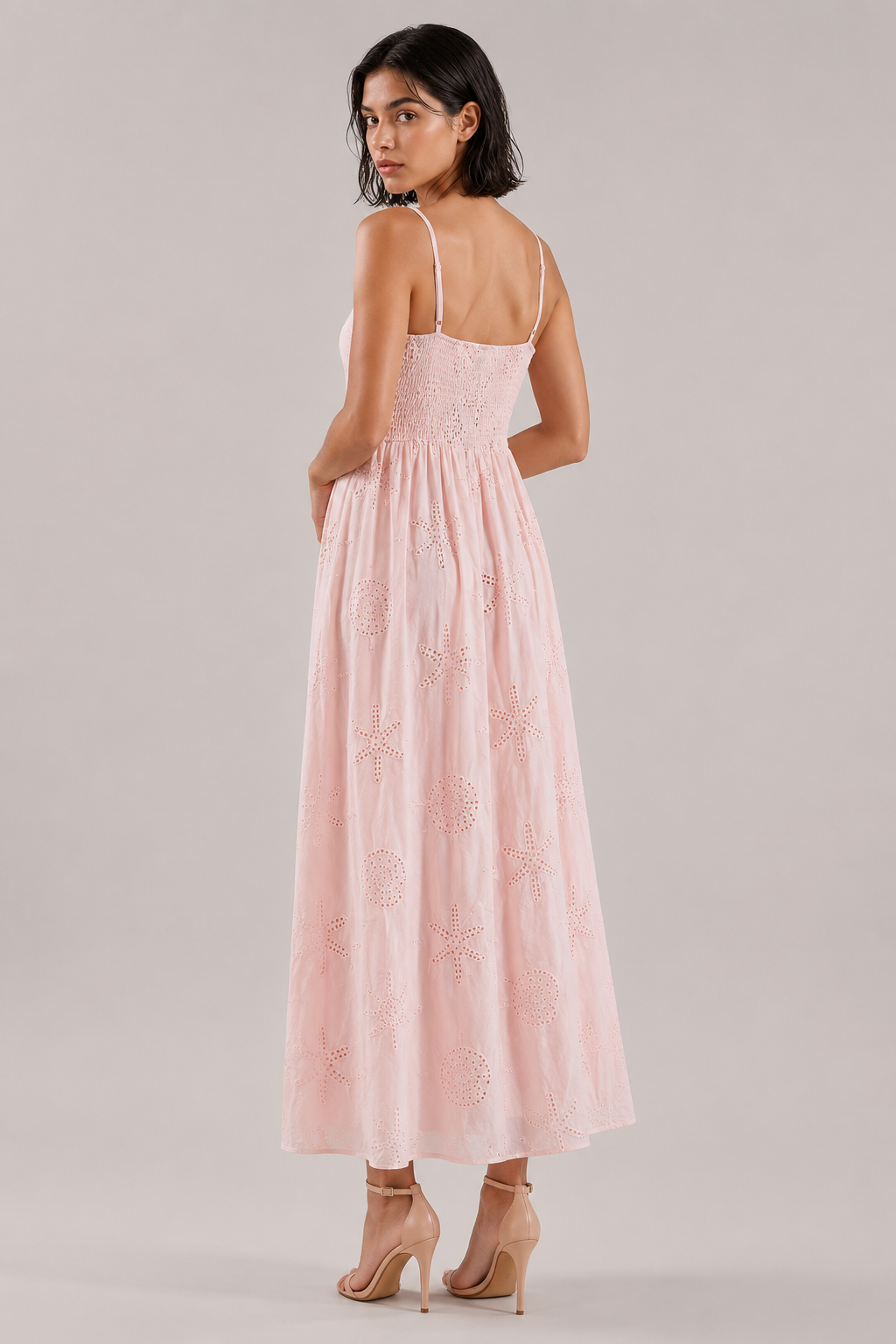 Sunbeam Eyelet Maxi Dress
