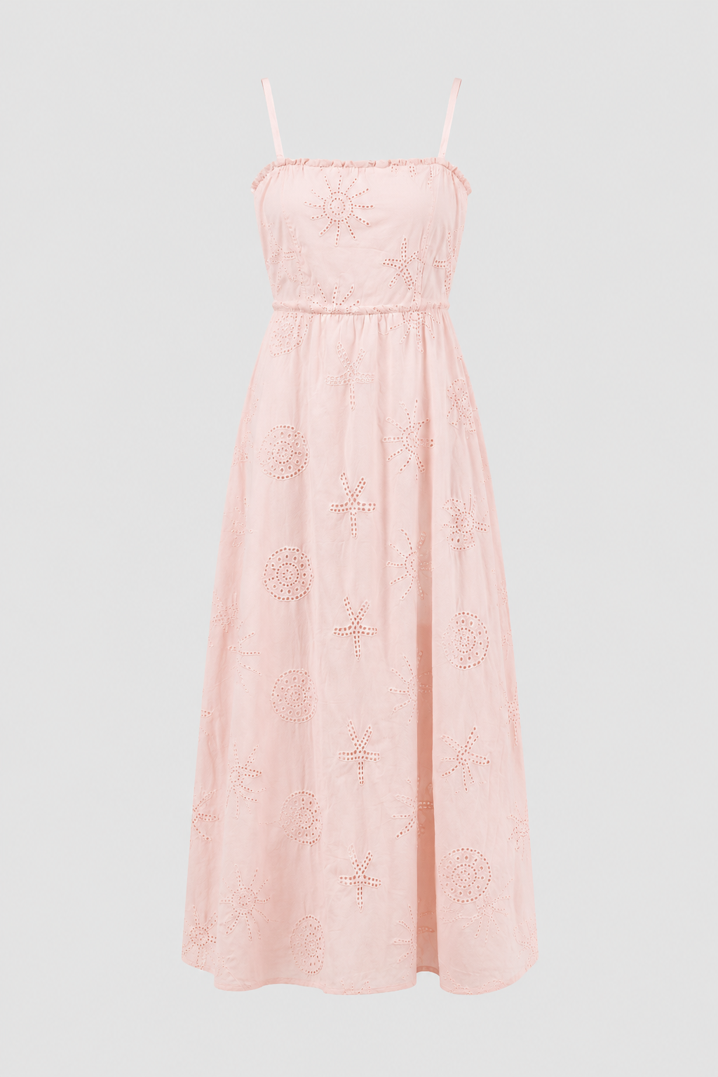 Sunbeam Eyelet Maxi Dress