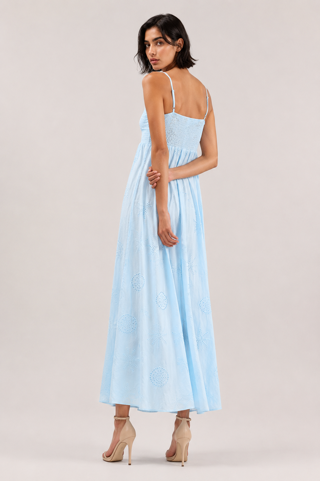 Sunbeam Eyelet Maxi Dress