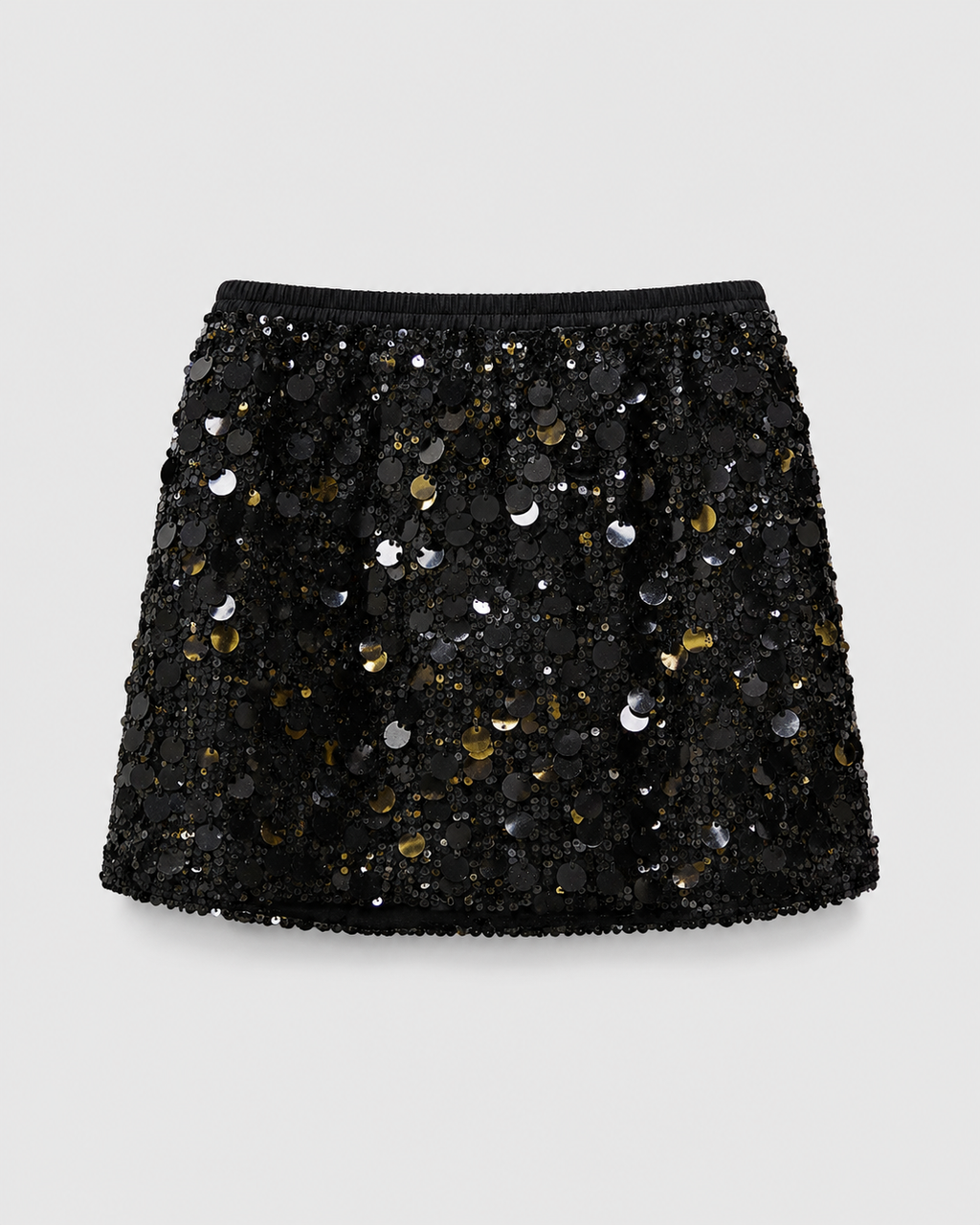 Golden Hour Sequin Mini Skirt