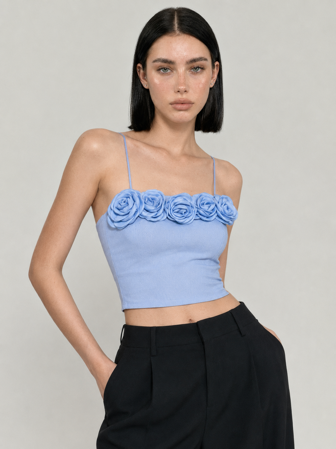 Blossom Bandeau Crop Top