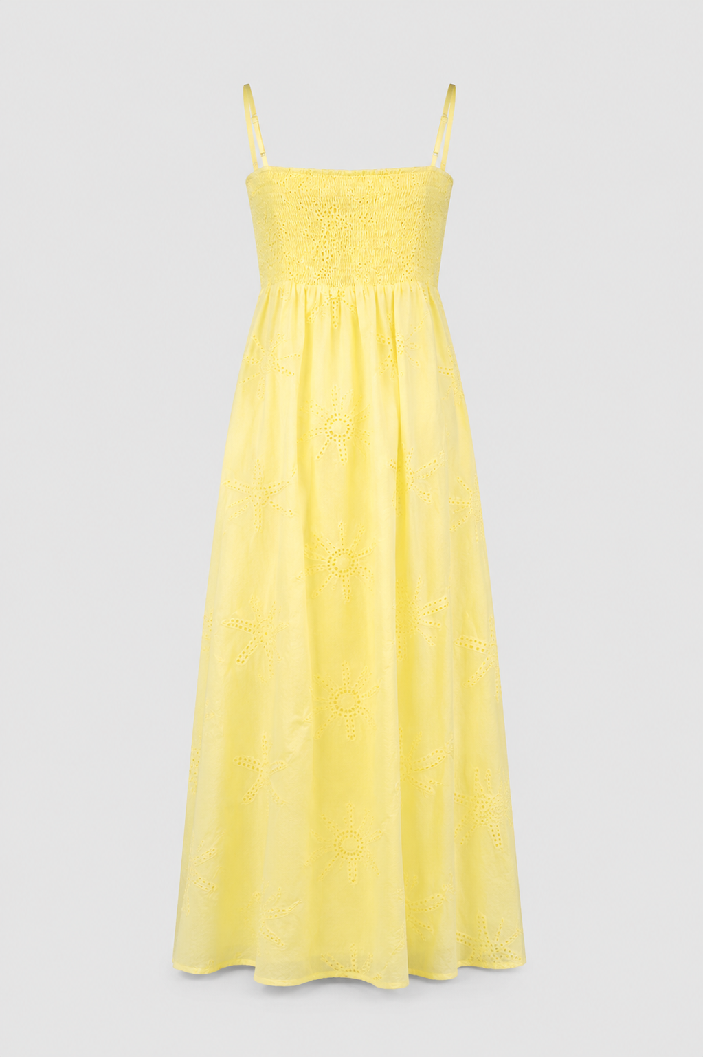 Sunbeam Eyelet Maxi Dress