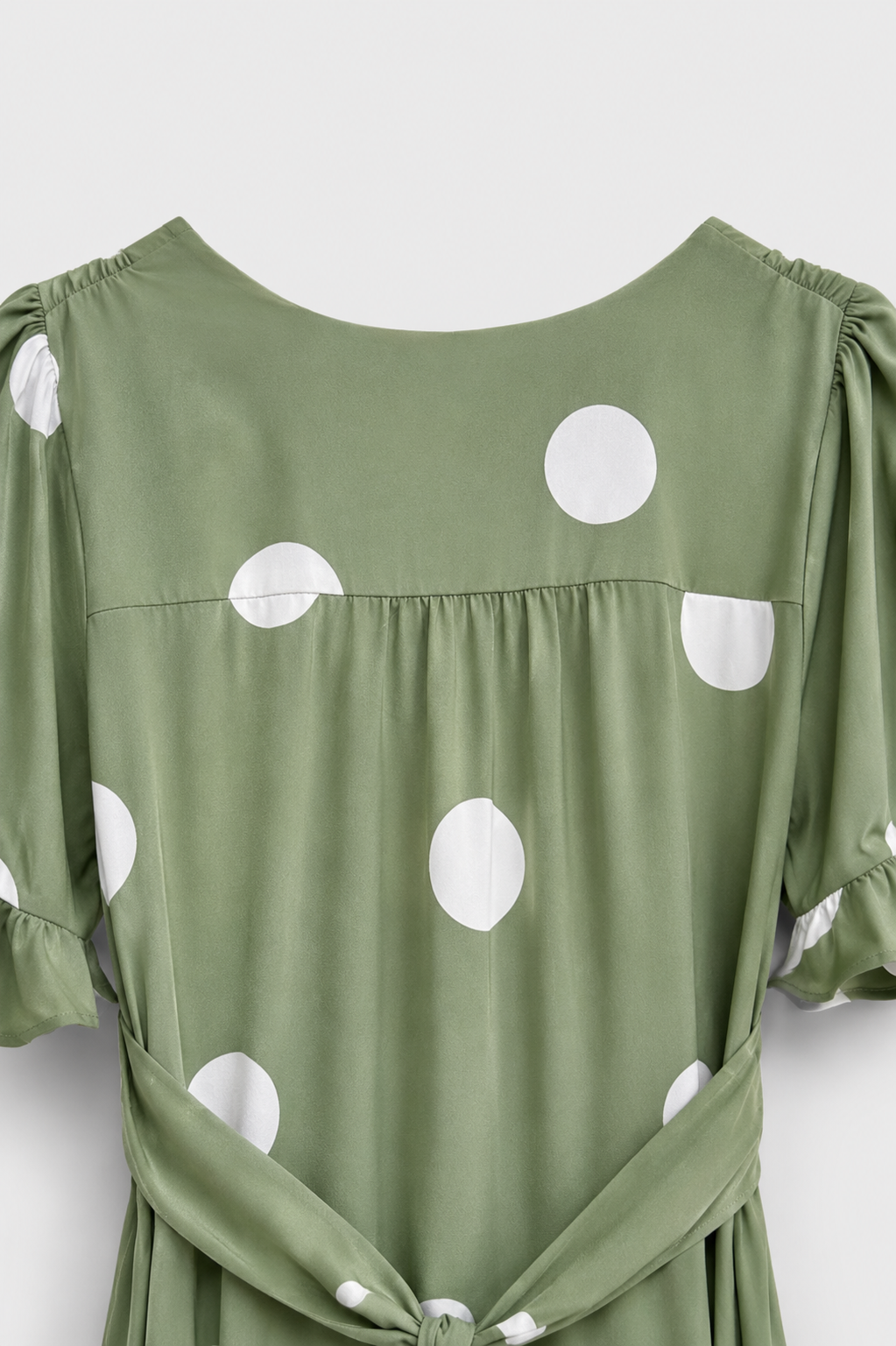 Noir Spot Midi Dress