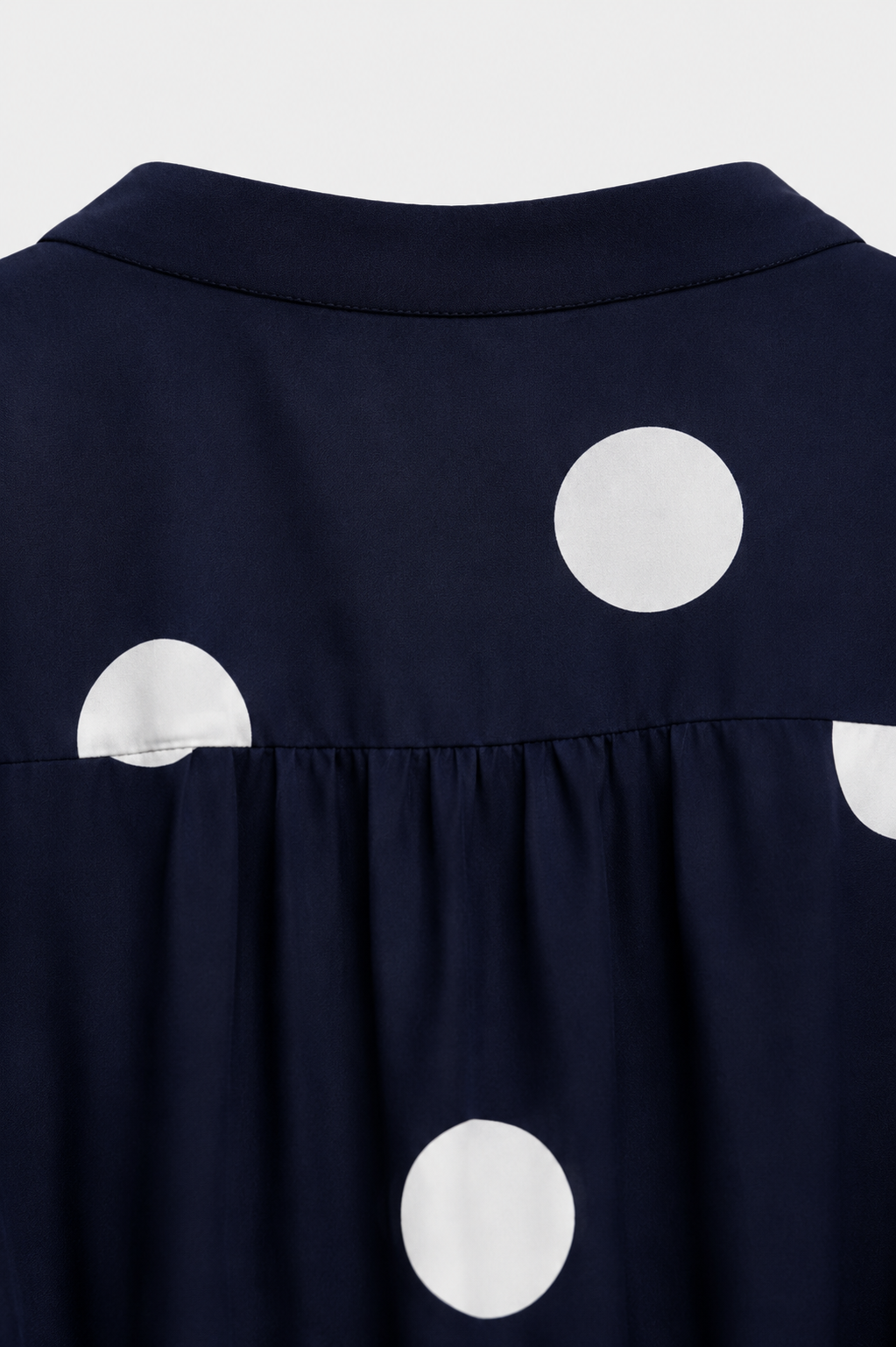 Noir Spot Midi Dress