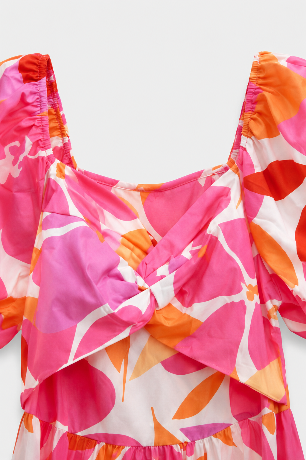 Crimson Bloom Maxi Dress