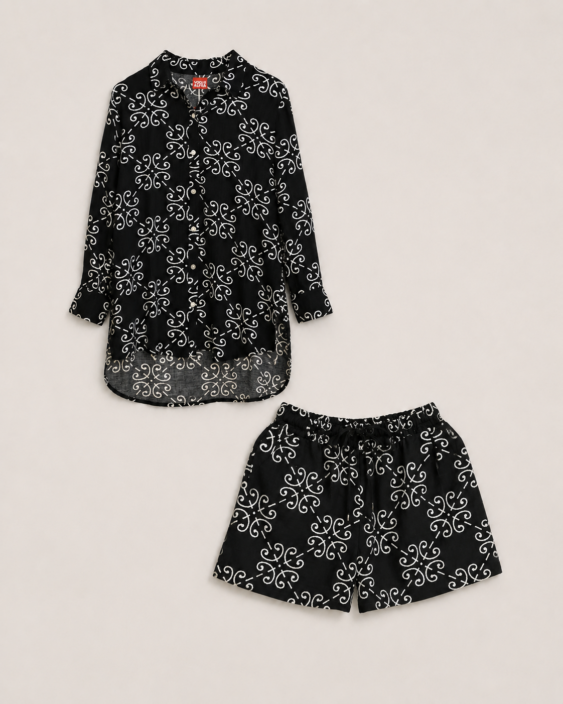 Mosaic Scroll Co-ord Set