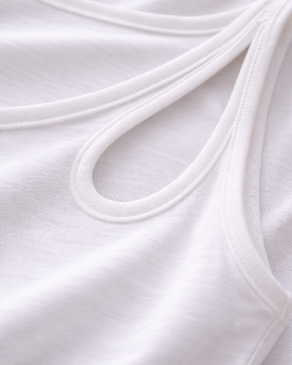 White One-Shoulder Top