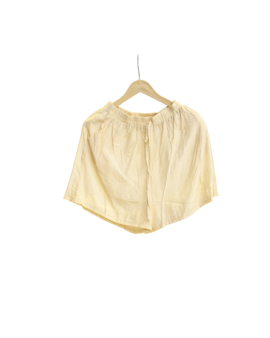 Relaxed Tie-Neck Blouse & Shorts Co-ord