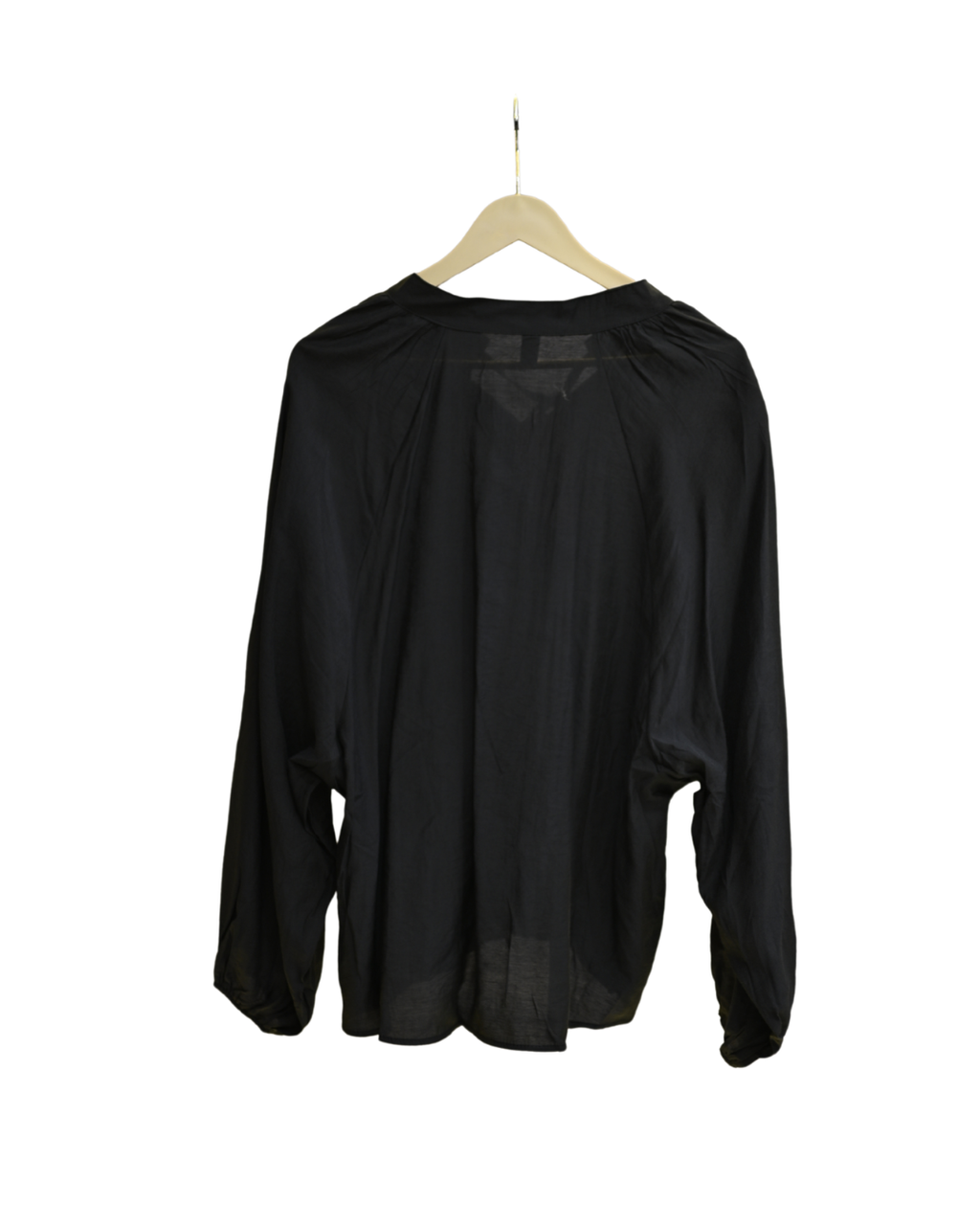 Relaxed Tie-Neck Blouse & Shorts Co-ord