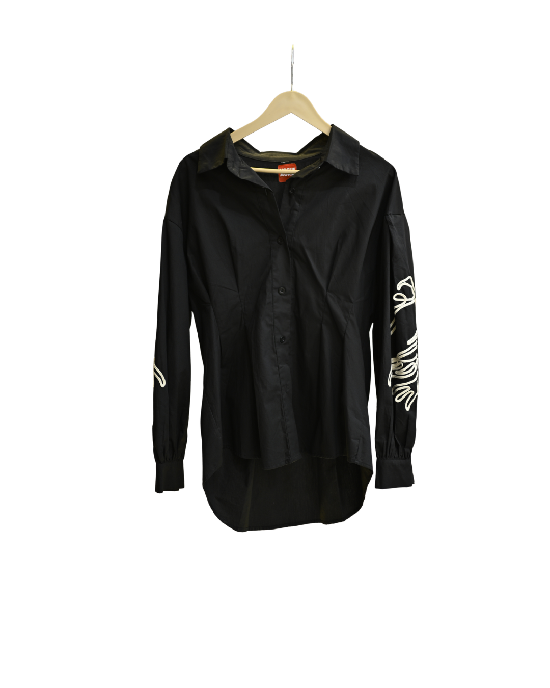 Embroidered Sleeve Shirt & Shorts Co-ord