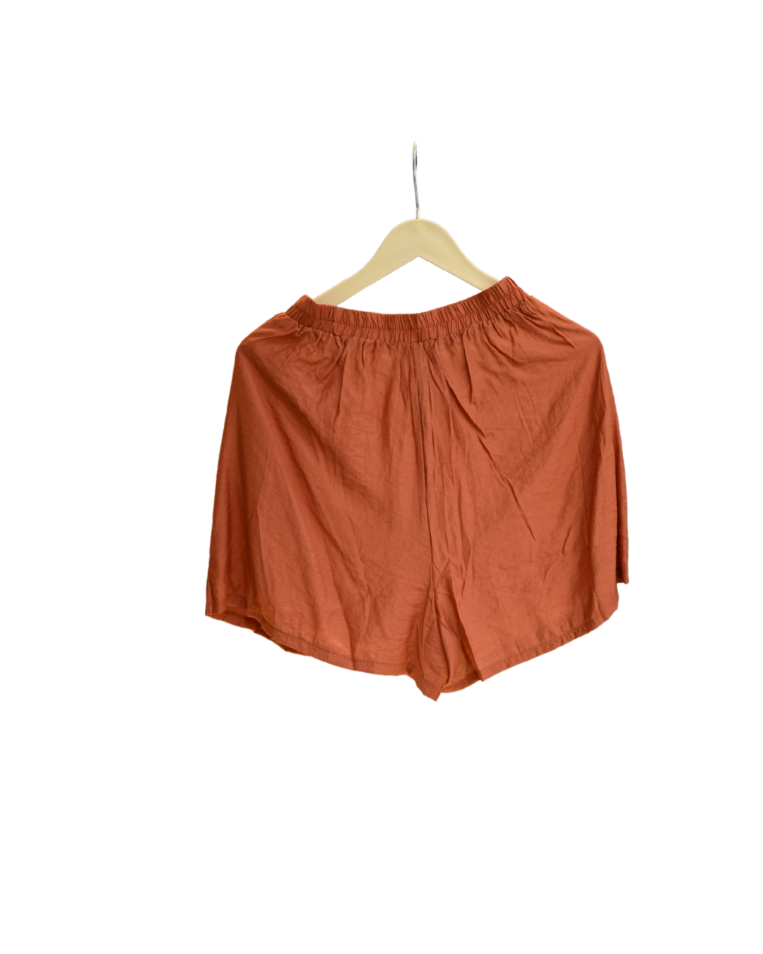 Relaxed Tie-Neck Blouse & Shorts Co-ord