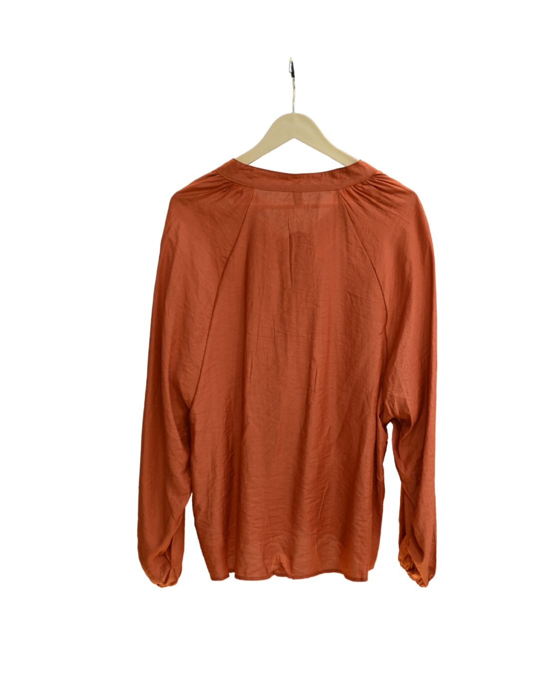 Relaxed Tie-Neck Blouse & Shorts Co-ord