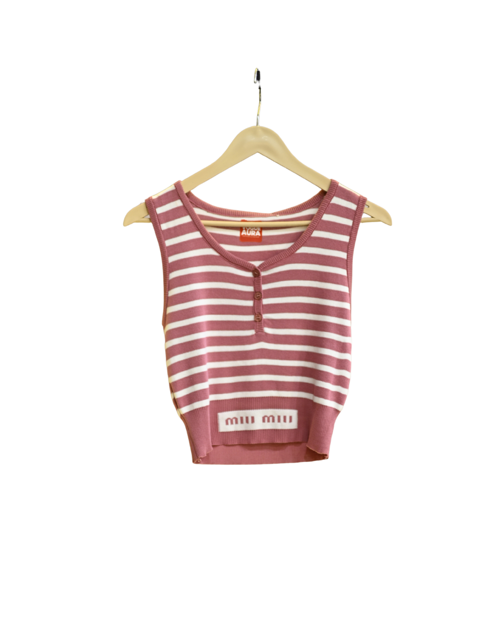 Striped Knit Crop Top & Flare Trouser Co-ord